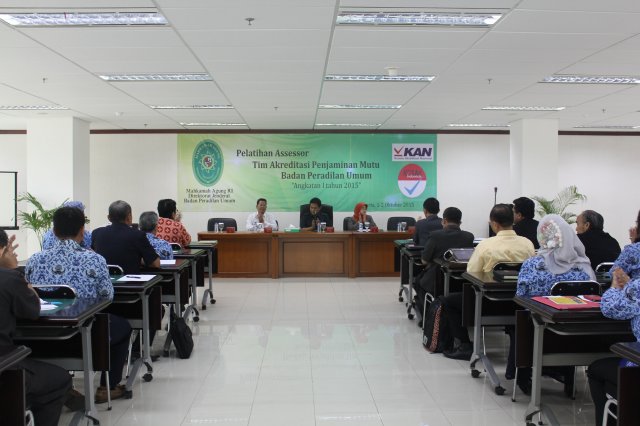Pelatihan Asesor 1-2 Oktober 2015